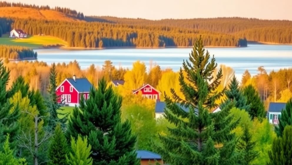 Hur många landskap har Sverige från norr till söder